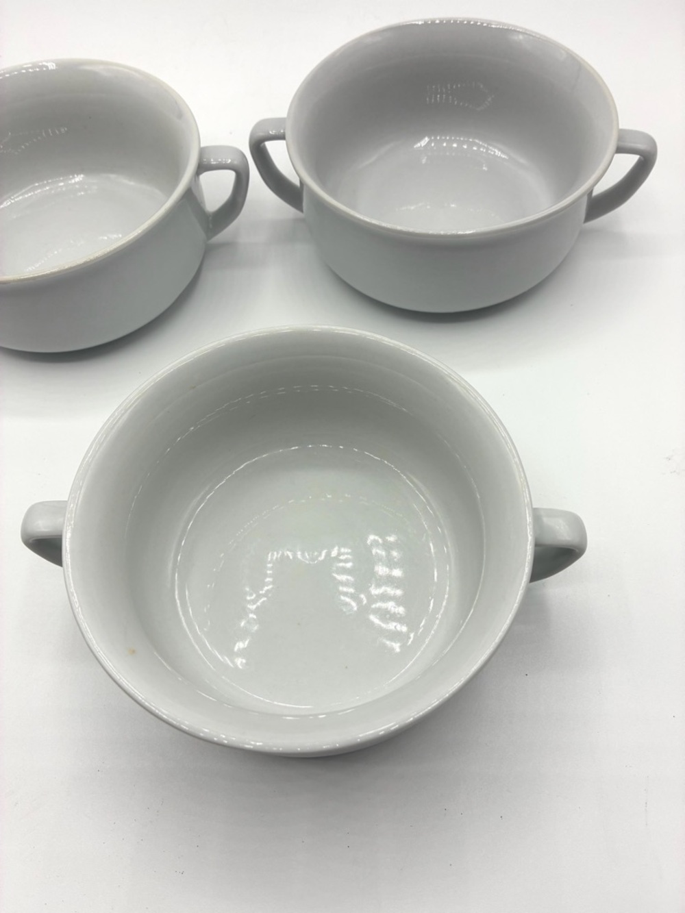 Williams-Sonoma Essential White Cream Soup Bowls Williams Sonoma Chowder Bowls - Picture 5 of 10